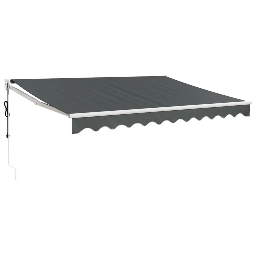 Tenda Sole Automatica Retrattile Antracite 3x2,5 m