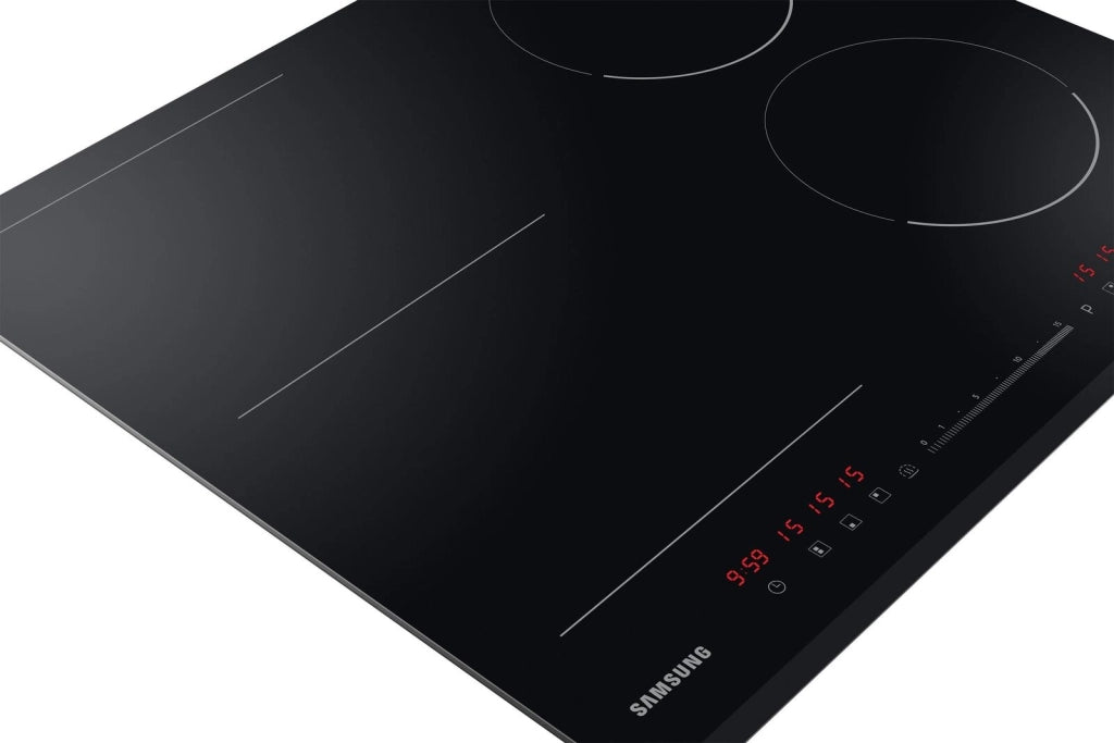 Samsung NZ64R3747BK Piano Cottura a Induzione Area Flex Zone Slide Touch Control Display LED 60 cm Nero