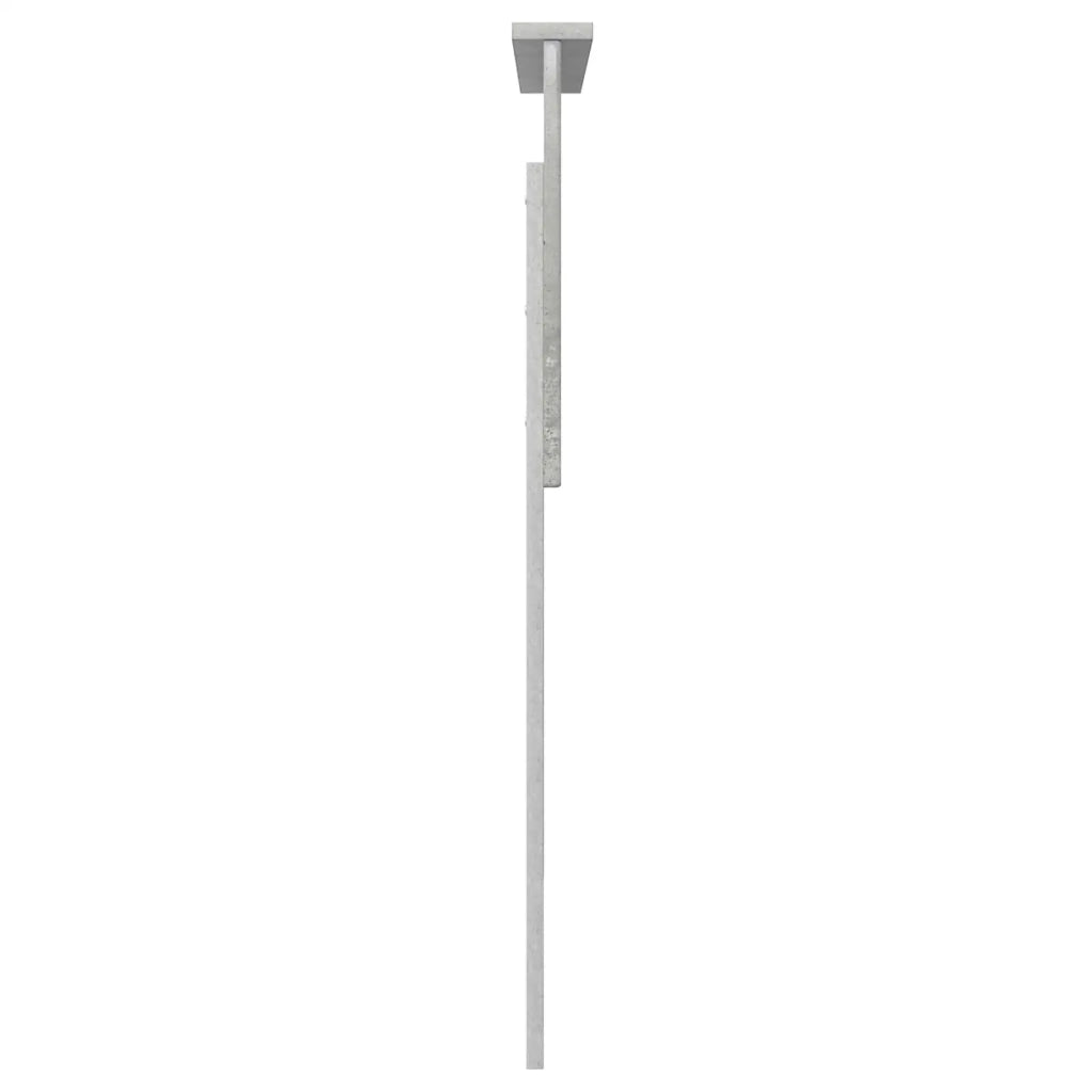 Testiera Grigio cemento Legno ingegnerizzato 888466