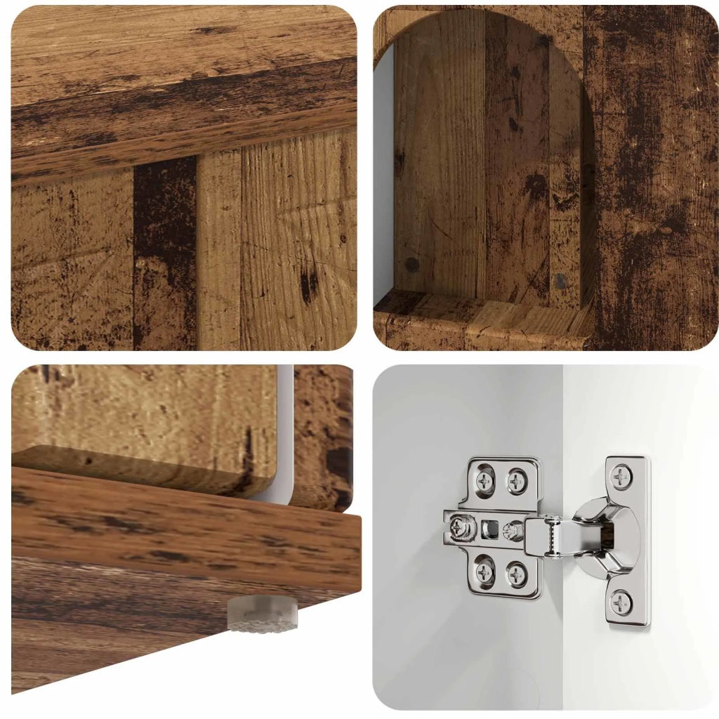 Casa per Gatti Legno vecchio 85 x 55 x 50 cm Legno multistrato 8000732