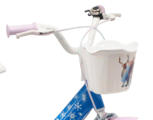 Bicicletta per Bambina 14" 2 Freni Disney Frozen Azzurra