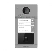 Pulsantiera esterna 4 pulsanti videocitofono WiFi / IP con telecamere HD 2.0mpx e lettore di prossimità mifare card standard PoE/12V DC IP65 IK08