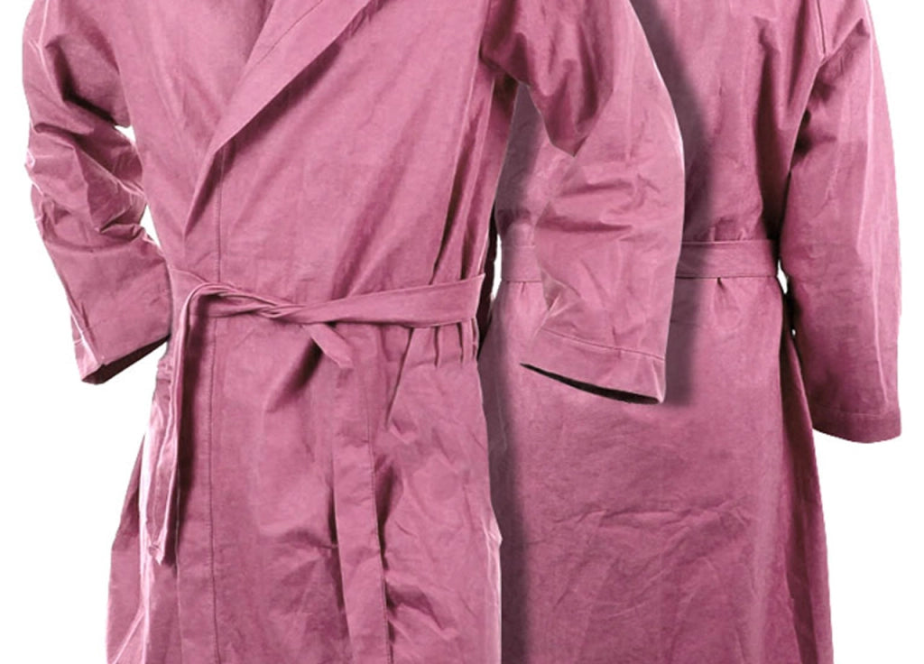 Accappatoio Con Cappuccio In Microfibra Taglia Bambino In Tinta Unita - 4-6 - Rosa