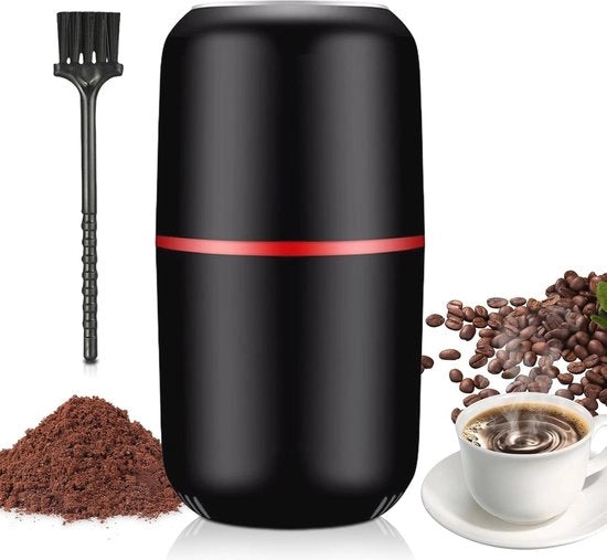 Mouli Elettrico Portatile per Caffè, Noci e Spezie - 125 g