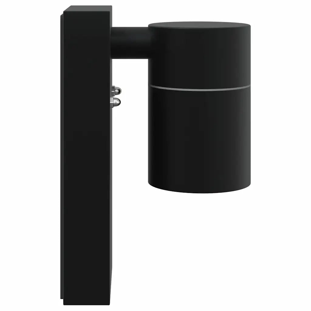 Lampada da Parete Esterna 2 pz Nero 6,5 x 10,5 x 16 cm CFW2471481