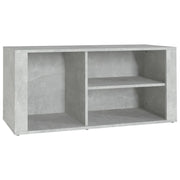 Scarpiera mobile contenitore per scarpe mobile per ingresso/corridoio/soggiorno 100 x 35 x 45 cm legno ingegnerizzato grigio 02_0021783