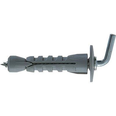 TASSELLO NYLON SBN GANCIO CORTO FISCHER - SBN 9/8 CF=PZ 200- 1 confezioni