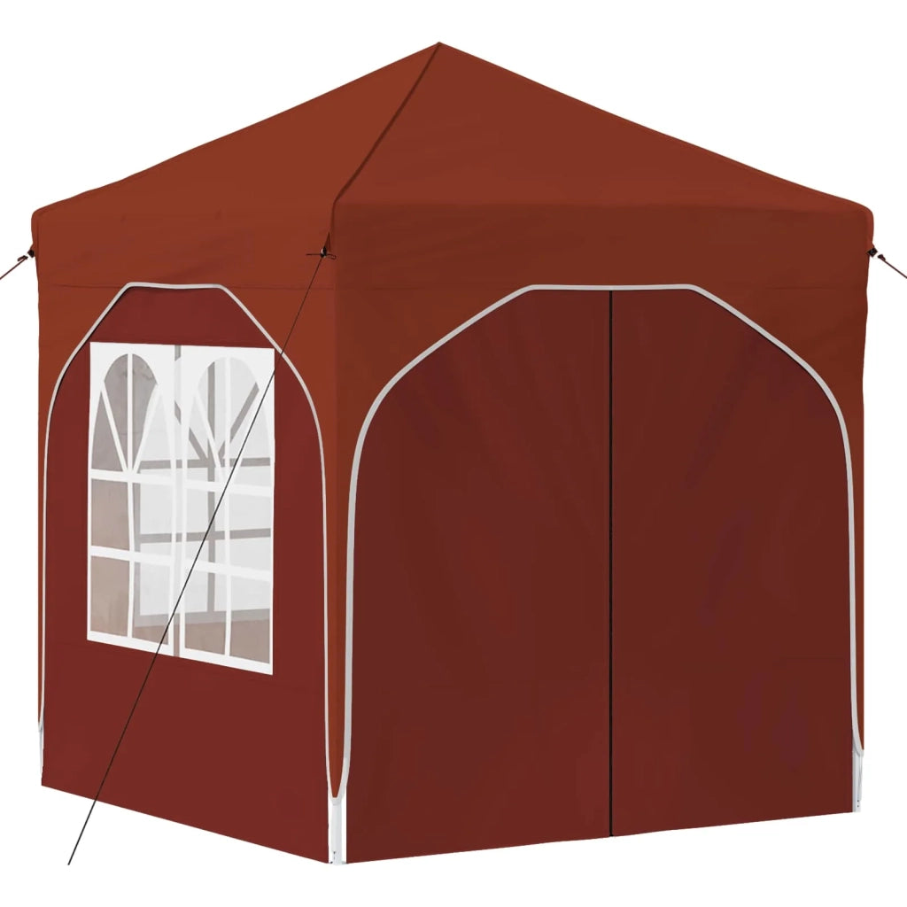Tenda per feste a pop-up 192 x 192 x 245 cm Terracotta
