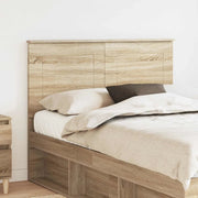 Testiera-Testata-Testiera Decorativa Rovere Sonoma 135 cm Legno multistrato 381011