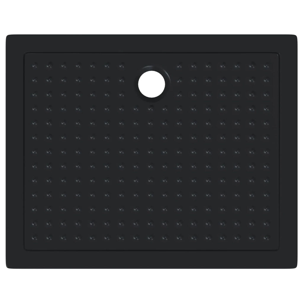 Vassoio base doccia con punti 100 x 80 x 4 cm ABS Nero 42033512