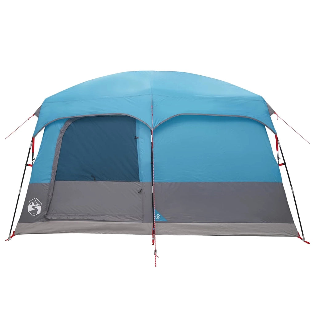 Tenda Familiare con tetto Blu 380 x 260 x 190 cm Poliestere 42028494