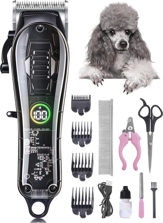 Tondolatrice silenziosa per cani e gatti sotto 60 dB - Tondolatrice professionale idroresistente per cani e gatti