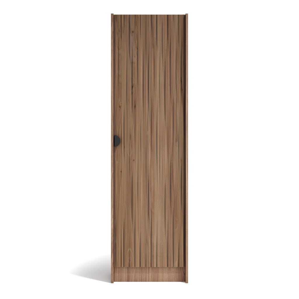 Scarpiera Herdasa effetto noce stampa doghe noce 190x50x24