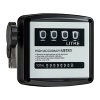 Contatore per pompa gasolio diesel 3,5 bar 20-120 l/min 25,4 mm indicatore flusso