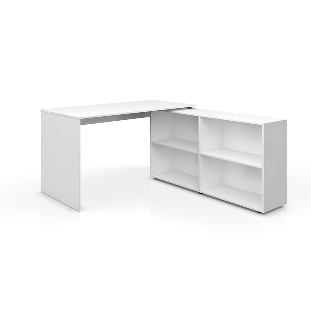 Vicco Scrivania angolare Bianco 137 x 60 cm