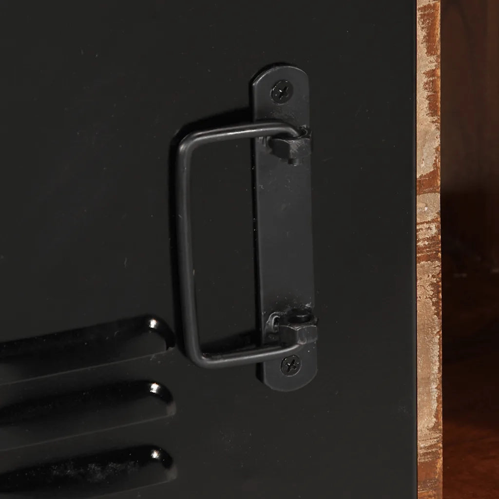 Credenza Multicolore 55x35x70 cm in Legno Massello Recupero 4013580