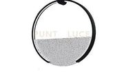 TOY-A C  Applique led 30W struttura nera diffusore in vetro cristallo dimmerabile SDD 2800 - 5000k