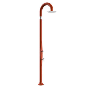 Doccia Tradizionale In Resina Funny Yin Con Miscelatore E Lavapiedi Colore Arancione Cv-T325/2009