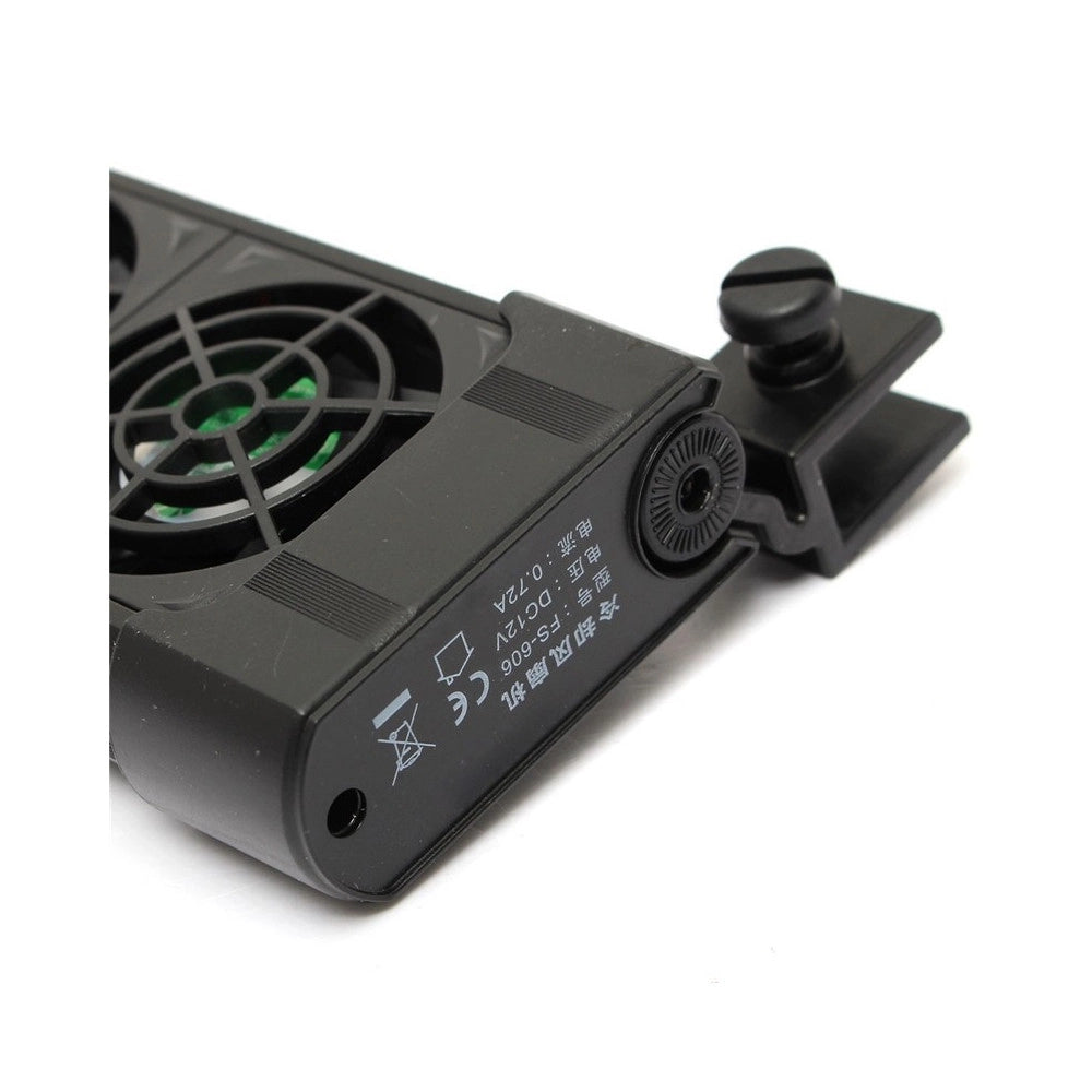 Trade Shop - Ventola Raffreddamento Fs606 Per Acquario 6 Ventole Acqua Acquario Dolce Marino -