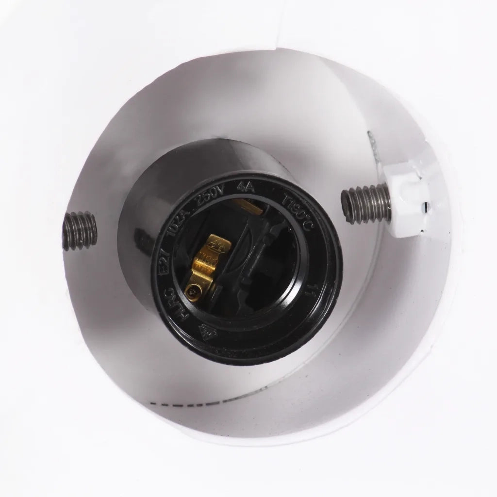 Lampada a Sospensione Industriale 25 W Bianca Rotonda 19 cm E27 CFW5103197