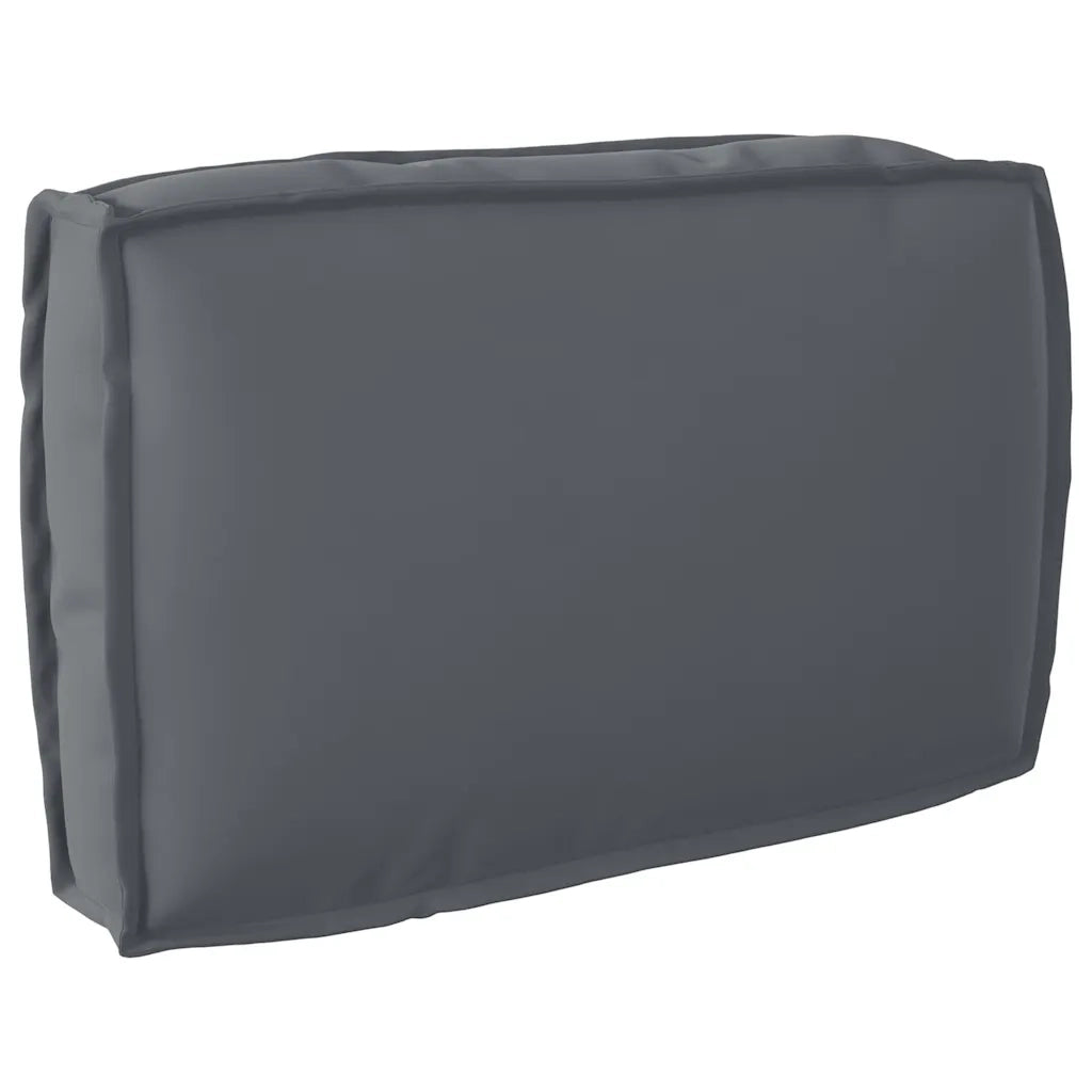 vidaXL Set di Cuscini per Pallet 3 pcs Antracite 120 x 80 x 12 cm