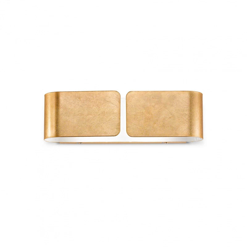 Lampada Da Parete Clip Ap2 Small Oro Ideal-Lux