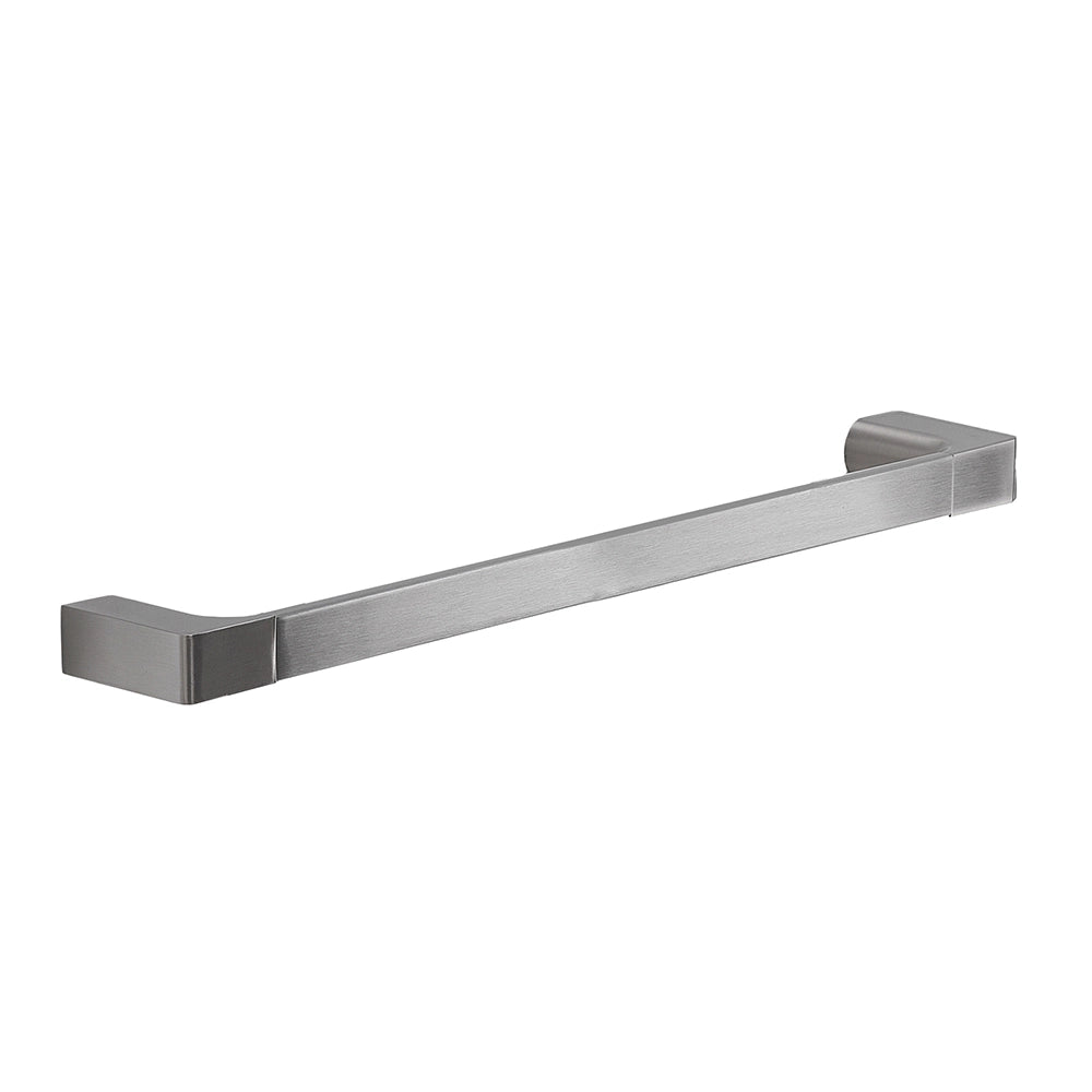 Portasalviette a muro 45 cm Gedy in ottone spazzolato | Pirenei
