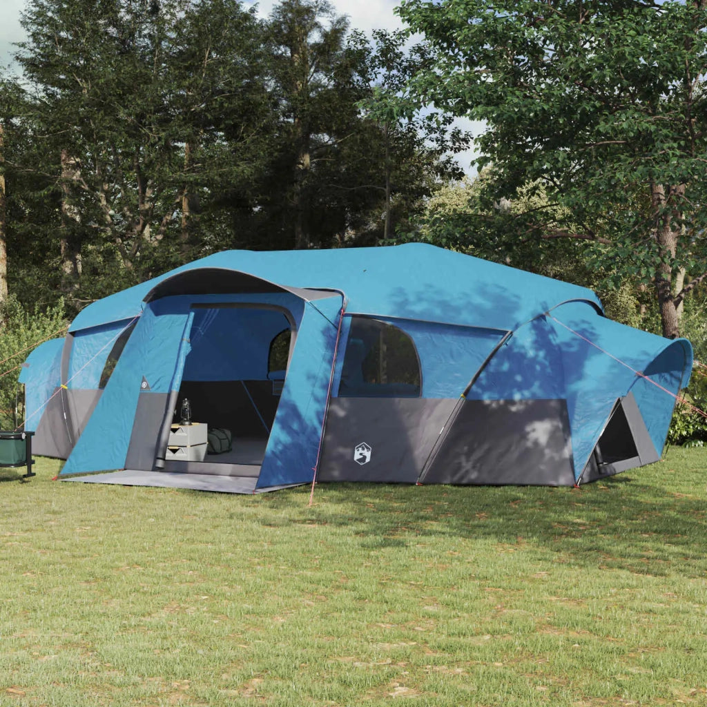 Tenda familiare con telo da pioggia resistente all'acqua Blu 42017461