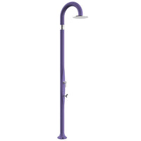 Doccia Tradizionale In Resina Funny Yin Con Miscelatore E Lavapiedi Colore Viola Cv-T325/4005