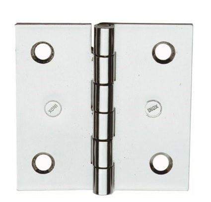 CERNIERA MEZZA QUADRA INOX MM.40X30 ART.850