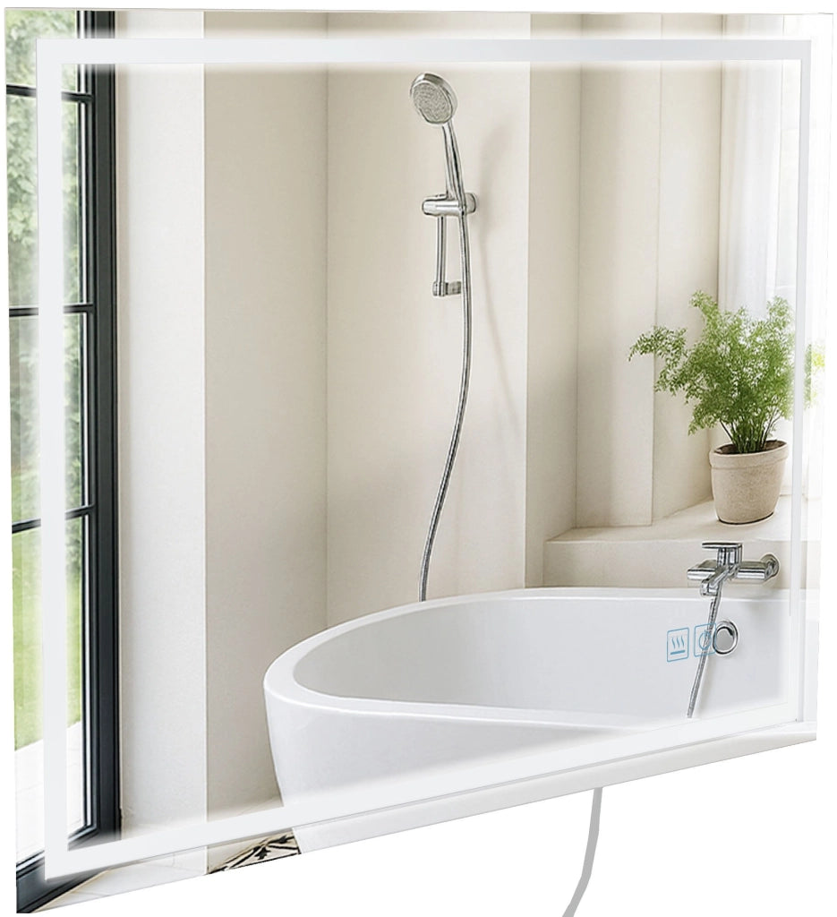 Badspiegel Jaffrey 60x80 mit Bluetooth