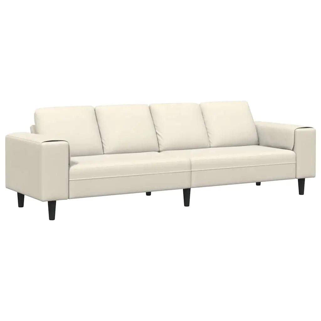 Set di divani Crema Velluto