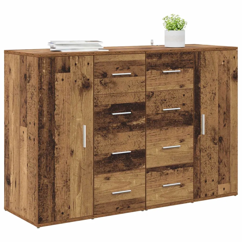 Credenza | Sideboards Corona 2 pcs Legno vecchio 59 x 39 x 80 cm
