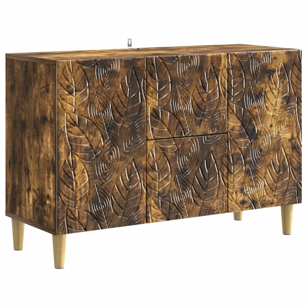 Credenza Rovere Fumo 89 x 34,5 x 60 cm Legno ingegnerizzato 895120