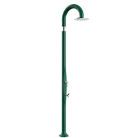 Doccia Tradizionale In Resina Funny Yin Con Miscelatore E Lavapiedi Colore Verde Scuro Cv-T325/6016