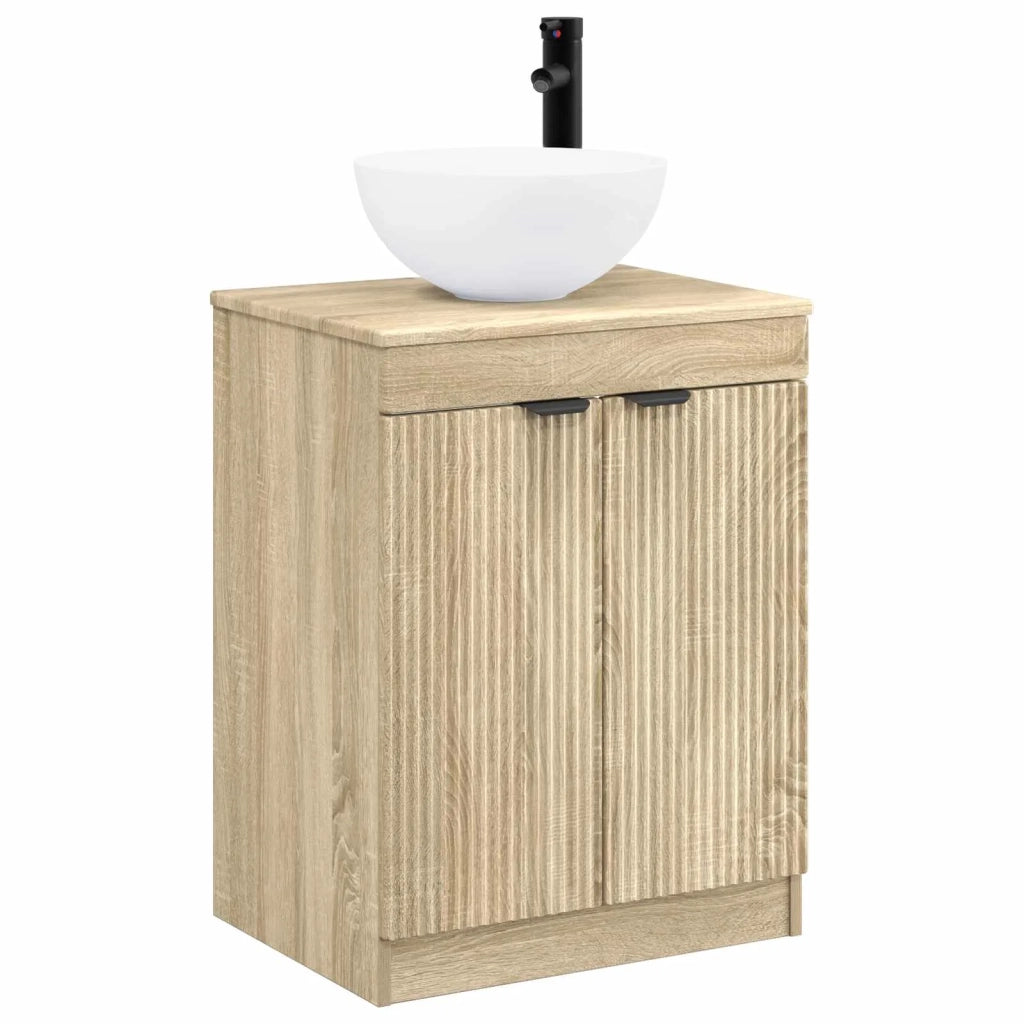 Set di mobili per il bagno Rovere Sonoma Legno ingegnerizzato 3404206
