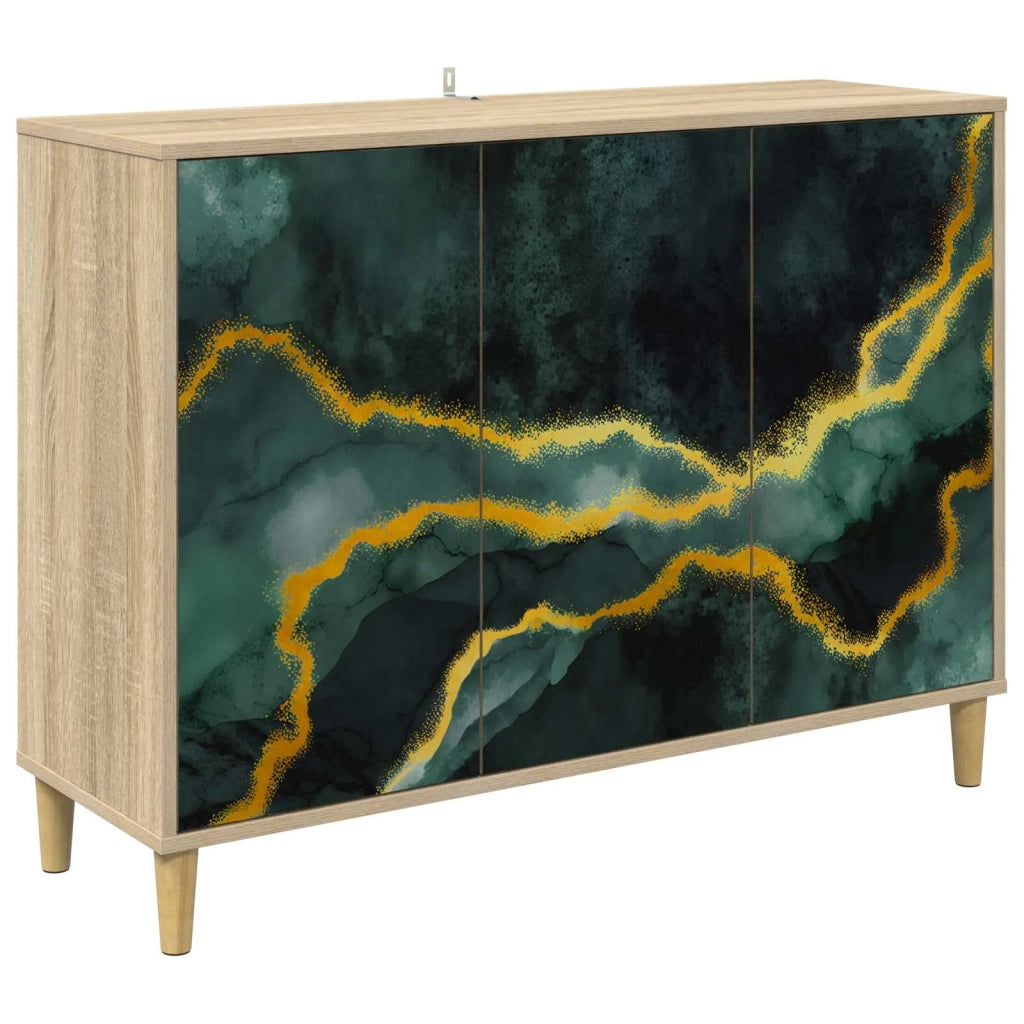 Credenza WIJHE Sonoma 102 x 33 x 75 cm Legno ingegnerizzato 8006954