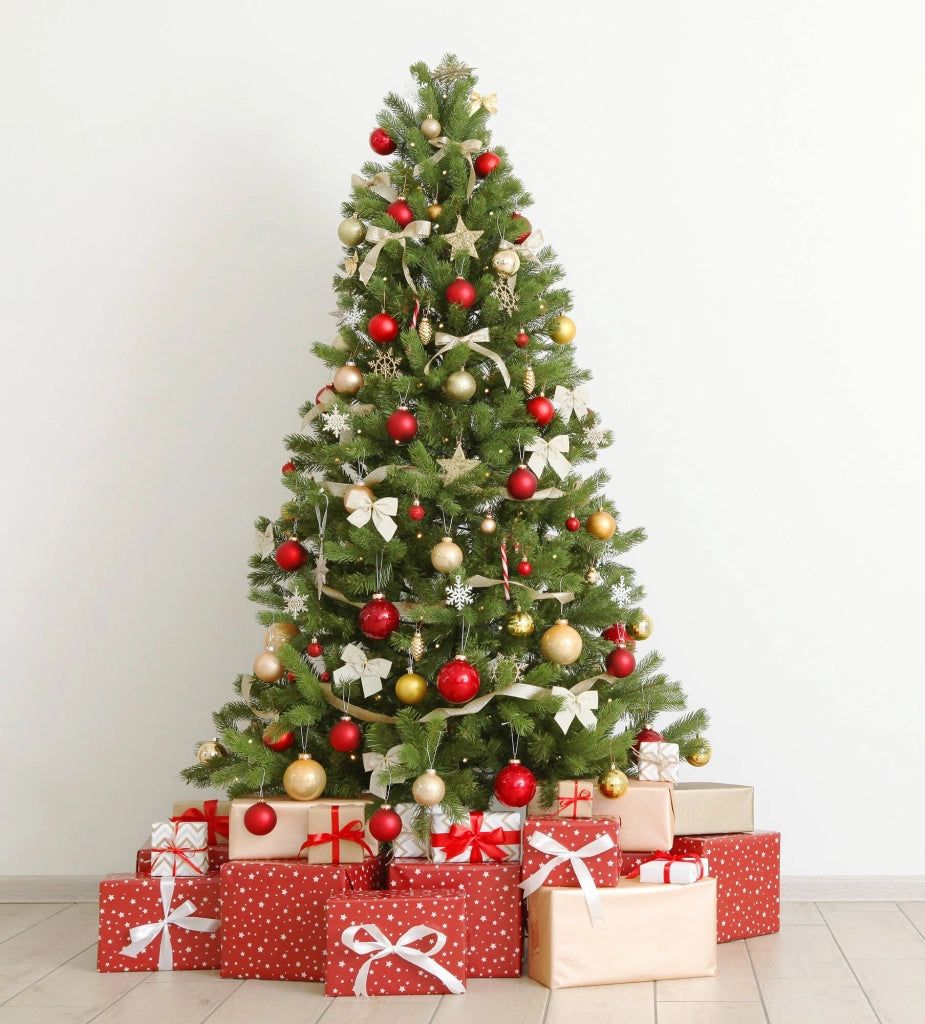 Albero di Natale Jingle Bell, Albero artificiale extra folto, Albero effetto reale in PVC, 850 rami, Altezza cm 150