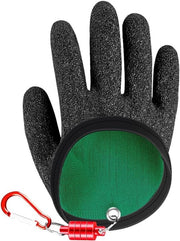 Manopole da pesca Snijbestendige Acqua Resistenti con Chiusura Magnetica - Nero - Manopole da pesca Facili da Indossare