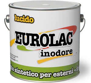 Smalto eurolac inodore 2,500 nero  v