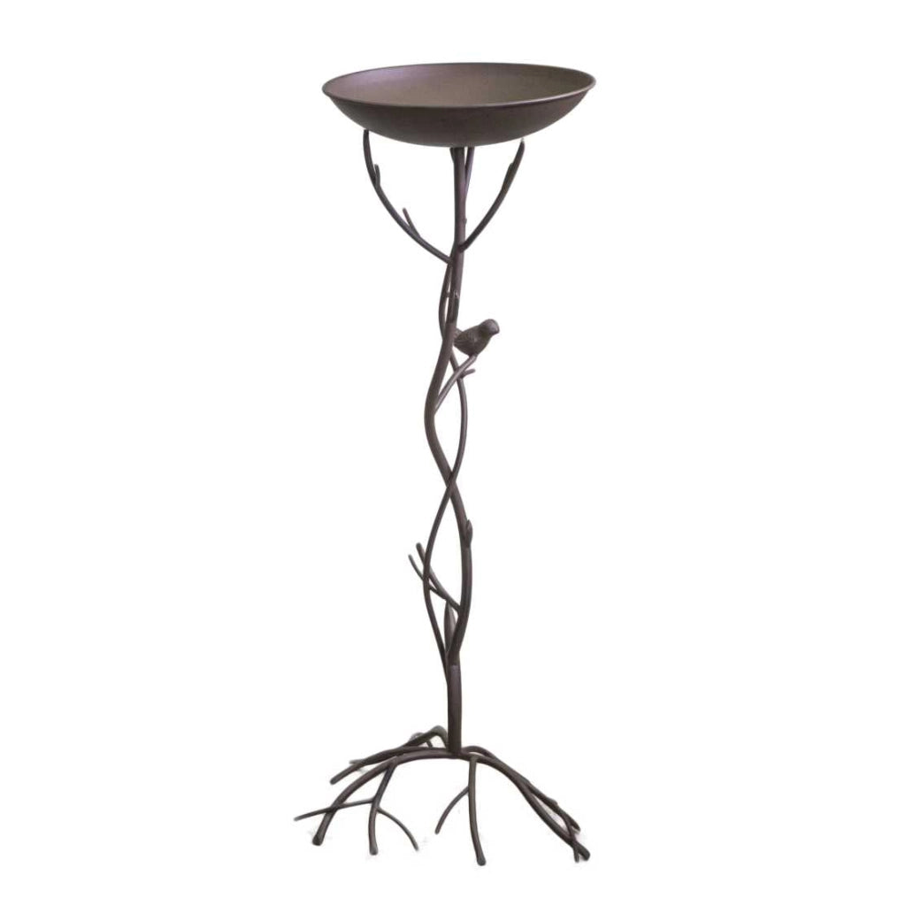 Spegnisigarette Posacenere da Esterno 37x35xh95 cm in Metallo Marrone