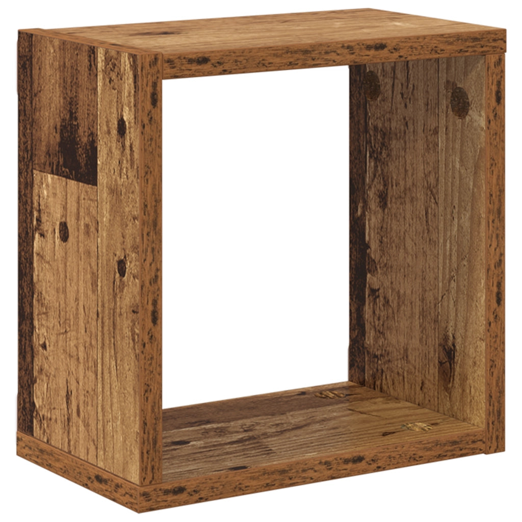 Mensole a Parete Legno Vecchio Legno Massello di Recupero
