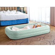 Trade Shop - Materassino Gonfiabile Baby Con Pompa Manuale Pvc 107x168x25cm Per Bambini 66810 -
