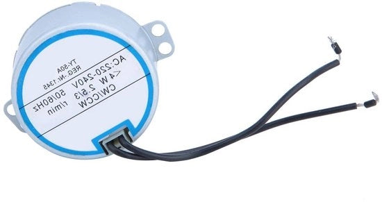 Motore AC sincrono 220-240V 50/60Hz CW/CCW per lettore CD a 4W trasmissione con motore passo comando elettrico con telecomando motore sincrono per ventilatore rotante con funzione timer