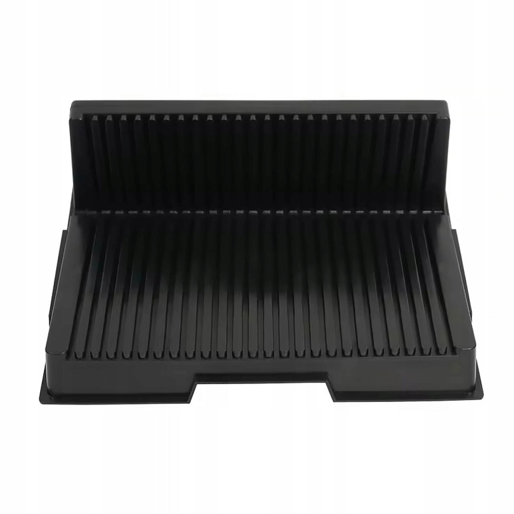 Supporto Antistatico a L per PCB – Protezione ESD | Dimensioni 270x205x90 mm, Resistenza 104-109 Ω