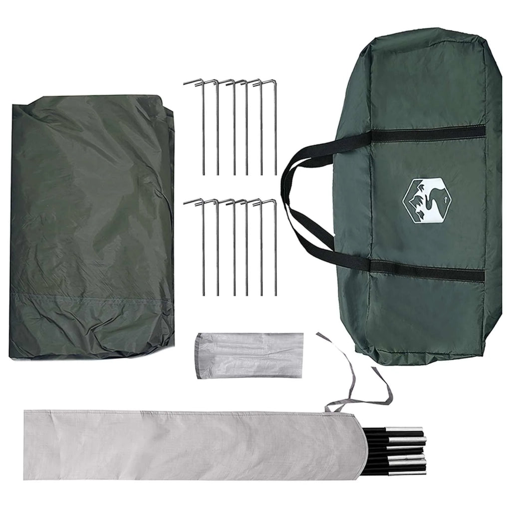 Telo da campeggio resistente all'acqua Verde militare 42028594