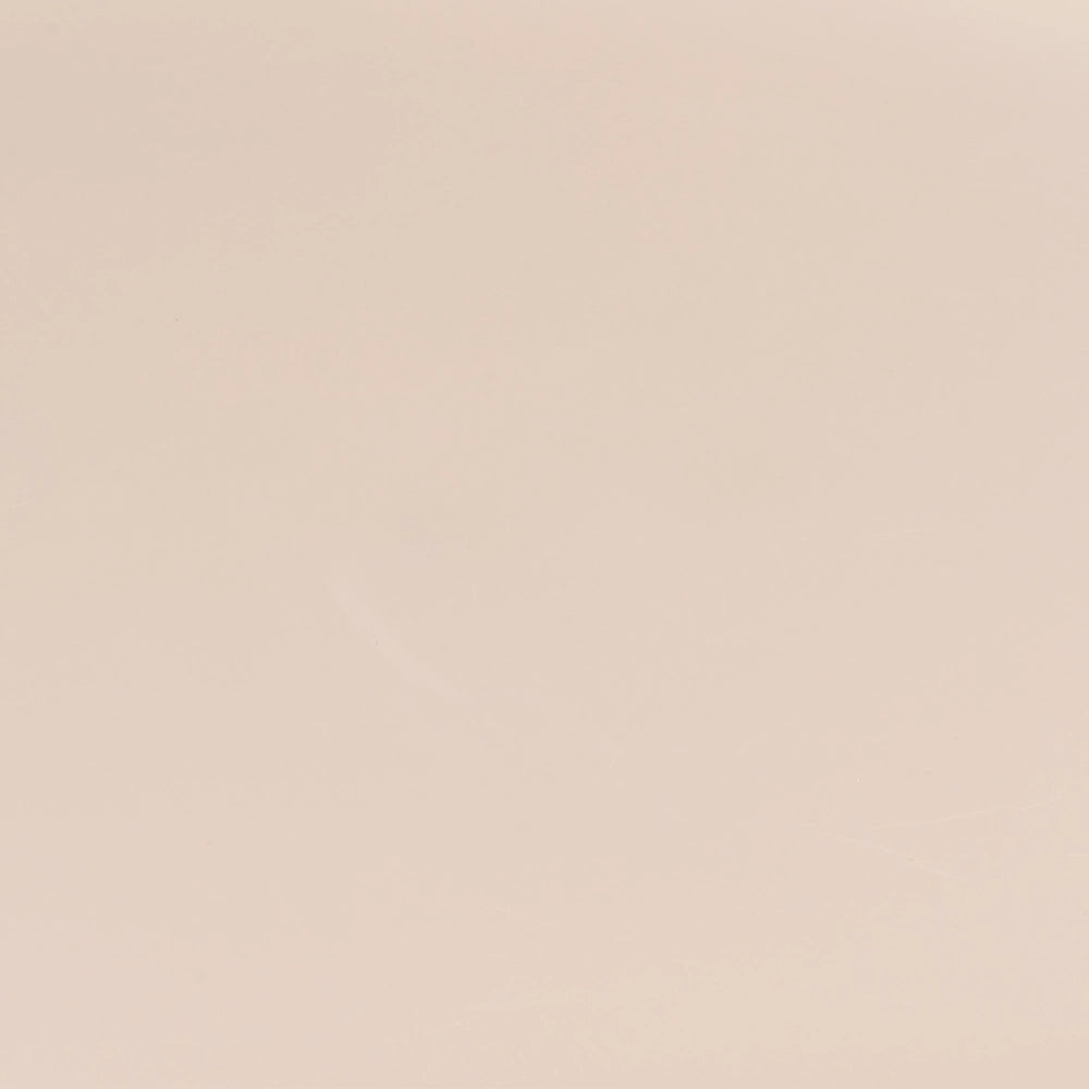 Tavolo da pranzo moderno rotondo ⌀ 120 cm Industrial Gamba a coste MDF Beige chiaro