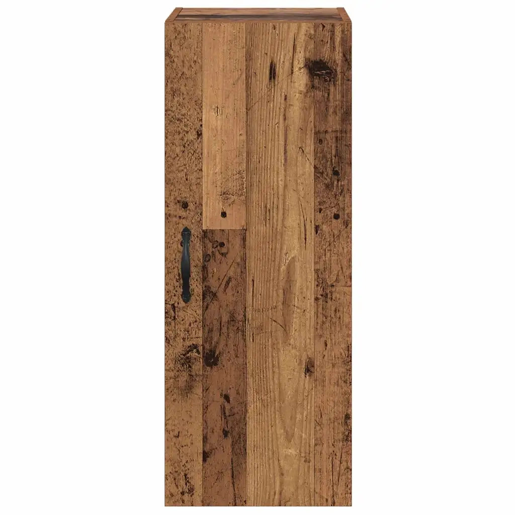 Pensile | Mobile a Parete Legno vecchio 34,5 x 34 x 90 cm Legno multistrato