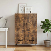 Credenza Rovere Fumo 66 x 34,5 x 95 cm Legno ingegnerizzato 894900