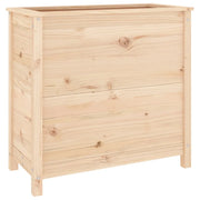 Fioriera | Cassetta per fiori | Vaso da Giardino 82,5x40x78 cm in Legno Massello di Pino